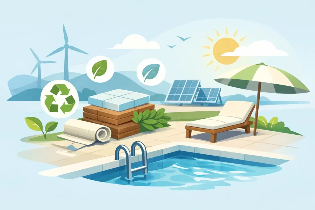 Recyclable Pool Materials That Make Sense